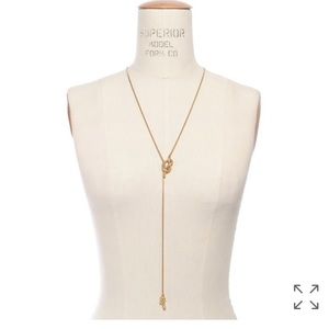Madewell knotshine necklace